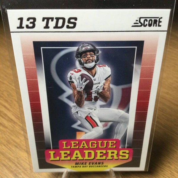 MIKE EVANS - 2024 PANINI SCORE - LEAGUE LEADERS #LL-MES - TAMPA BAY BUCCANEERS