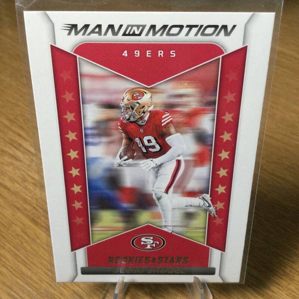 DEEBO SAMUEL - 2022 PANINI ROOKIES & STARS - MAN IN MOTION #MM-15