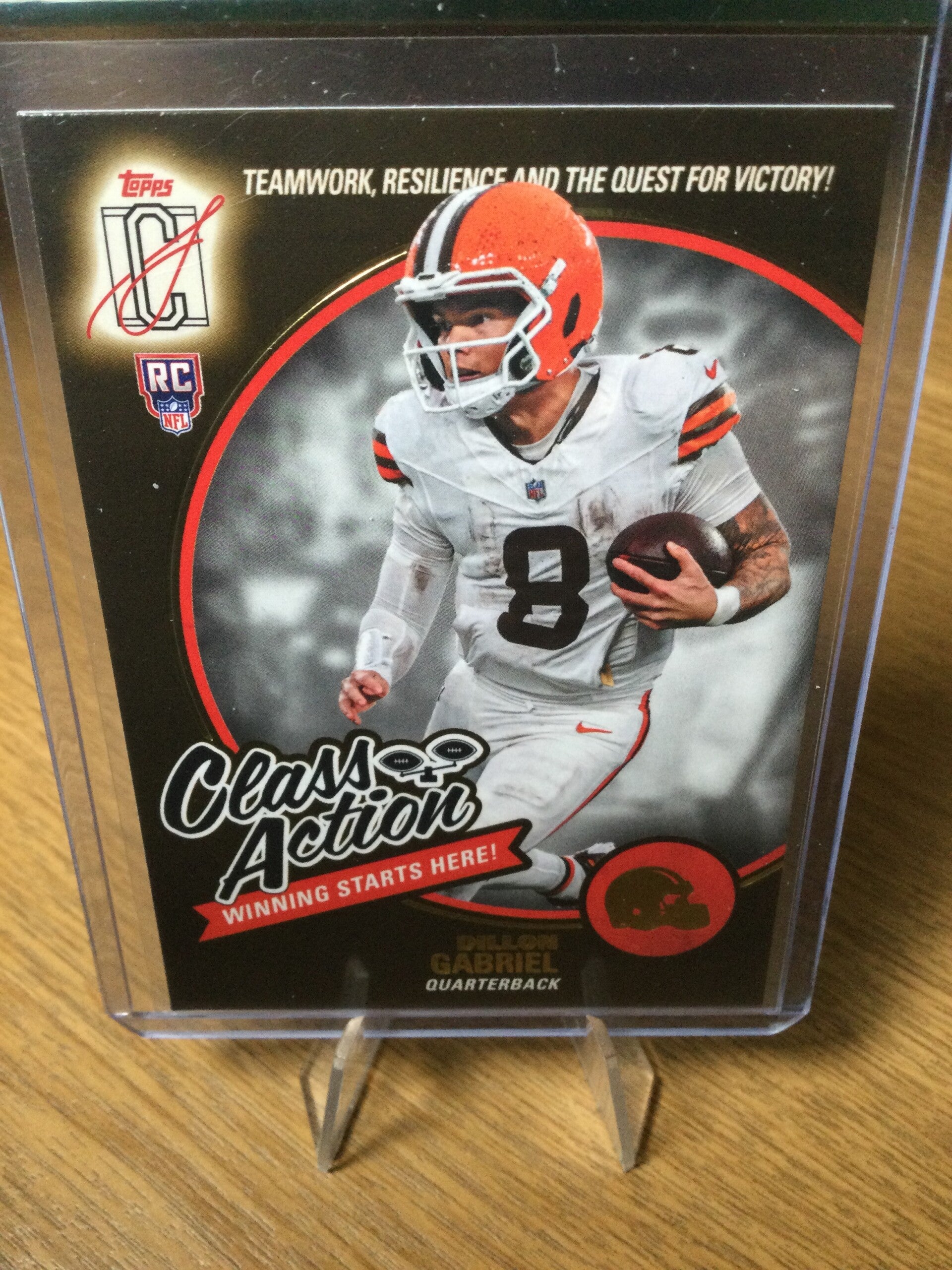 DILLON GABRIEL RC - 2025 TOPPS SIGNATURE CLASS - CLASS ACTION #CA-8