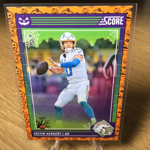 JUSTIN HERBERT - 2024 PANINI SCORE-A-TREAT - BASE #163