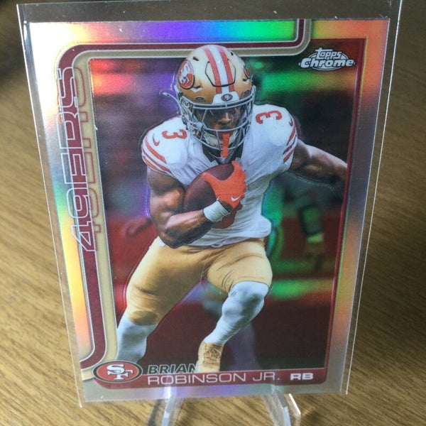 BRIAN ROBINSON JR. - 2025 Topps Chrome - REFRACTOR #296