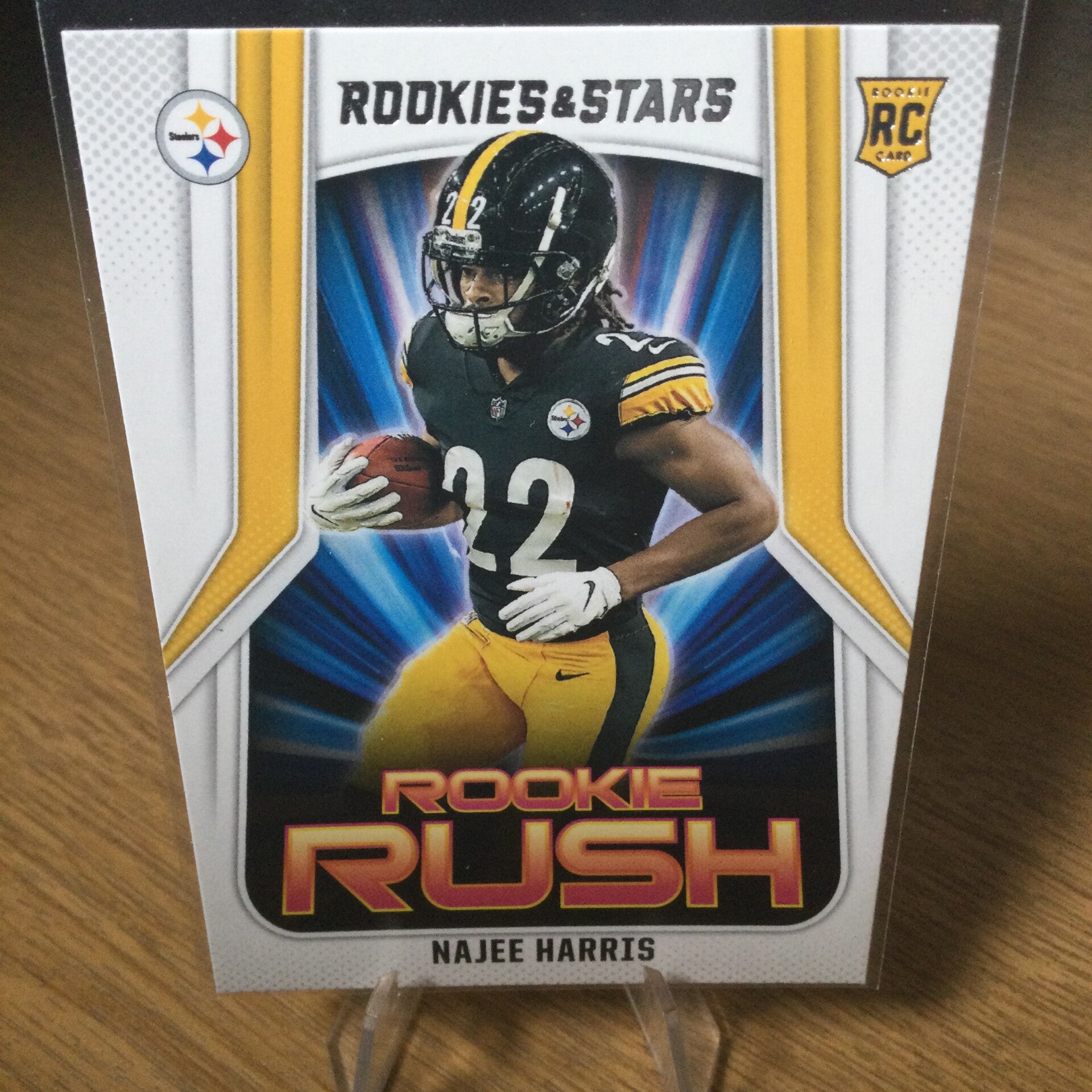 NAJEE HARRIS RC - 2021 Panini Rookies & Stars - ROOKIE RUSH #RR-12