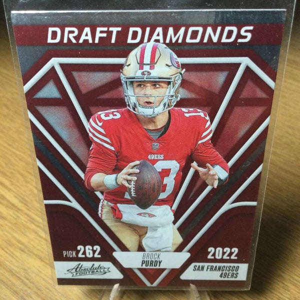 BROCK PURDY - 2023 PANINI ABSOLUTE - DRAFT DIAMONDS #DD-2 - SAN FRANCISCO 49ERS