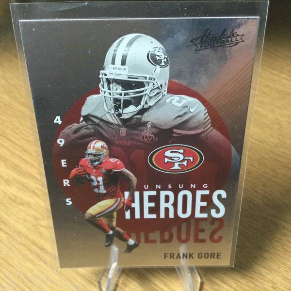 FRANK GORE - 2021 Panini Absolute - UNSUNG HEROES #UH18