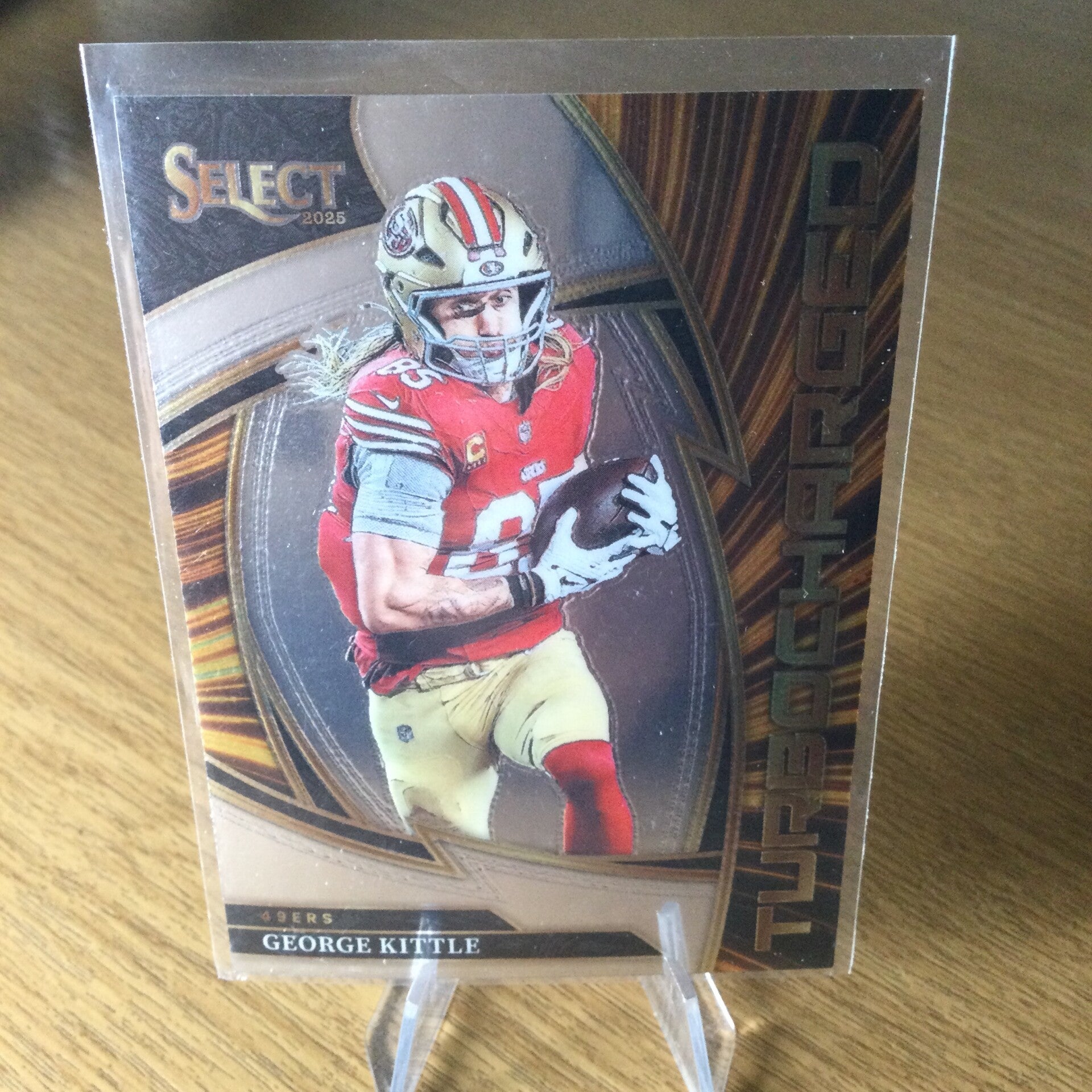 GEORGE KITTLE – 2025 PANINI SELECT – TURBOCHARGED #19
