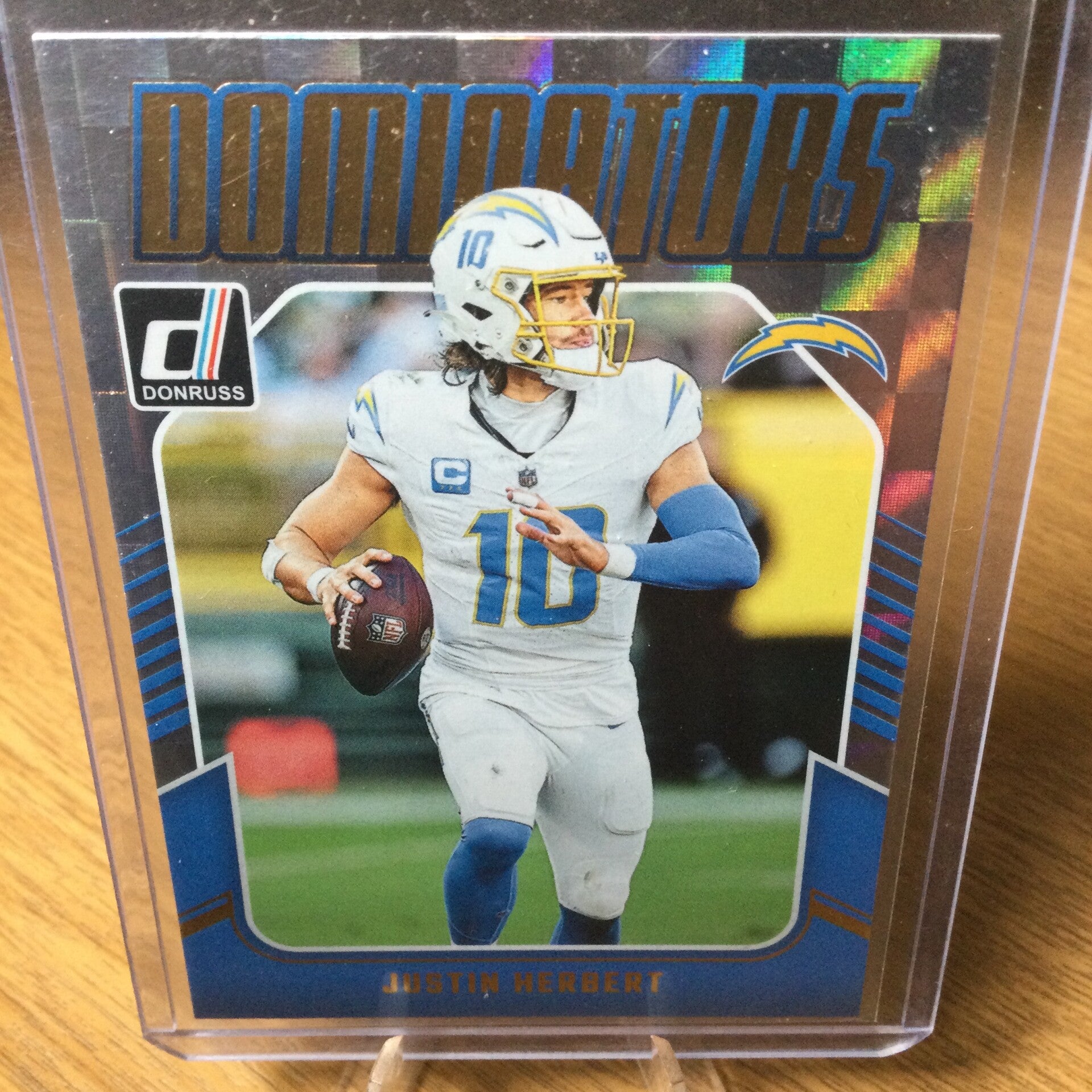 JUSTIN HERBERT - 2024 PANINI DONRUSS - DOMINATORS #6