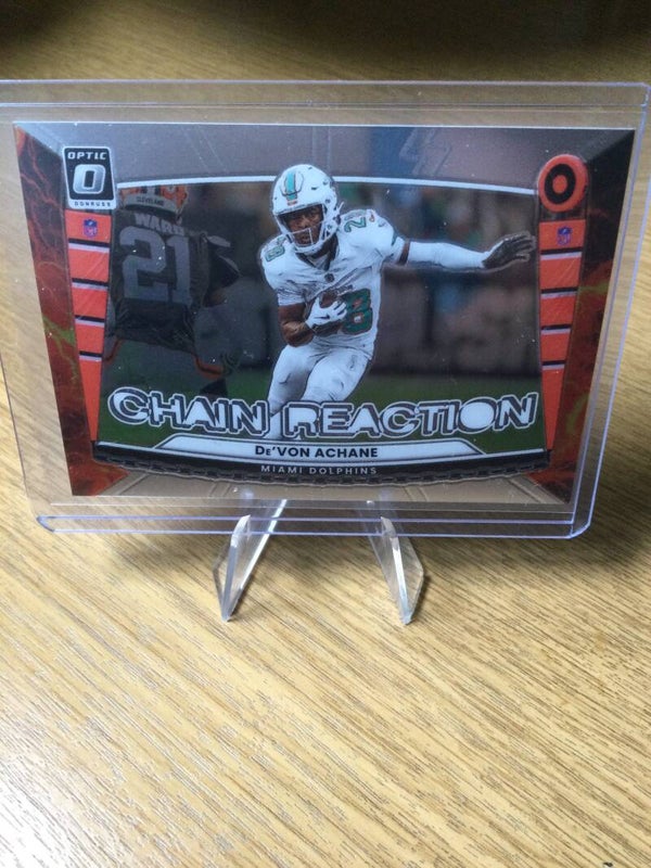 De'VON ACHANE - 2025 PANINI DONRUSS OPTIC - CHAIN REACTION #3
