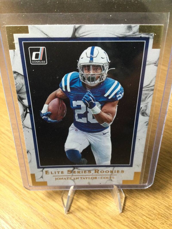 JONATHAN TAYLOR RC - 2020 PANINI DONRUSS - ELITE SERIES ROOKIES #ESR-JT
