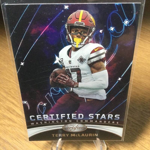 TERRY McLAURIN - 2023 PANINI CERTIFIED - CERTIFIED STARS #CS-9 - WASHINGTON COMMANDERS