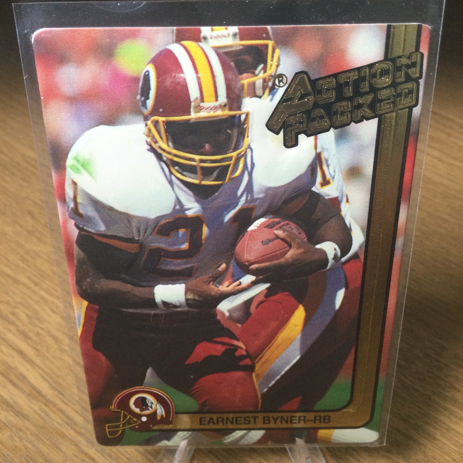 EARNEST BYNER - 1991 Hi-Pro - ACTION PACKED #271