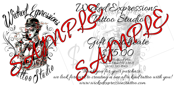 75.00 Gift Certificate and Drawing Entry