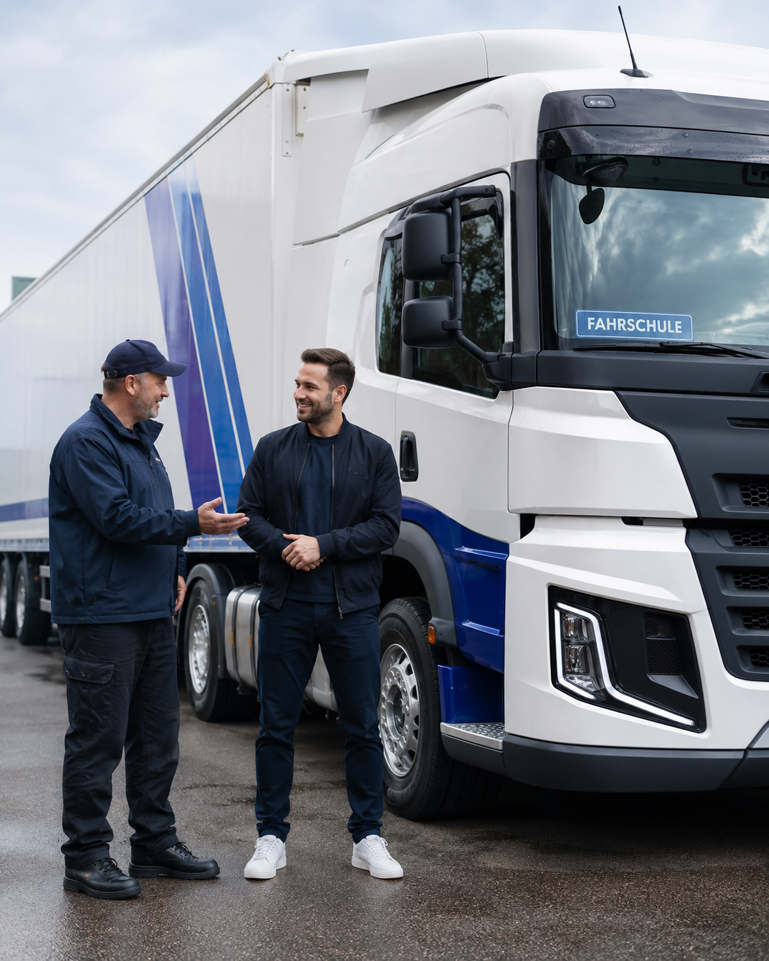 Geplante Lkw-Führerscheinausbildung Klasse C und CE in Berlin