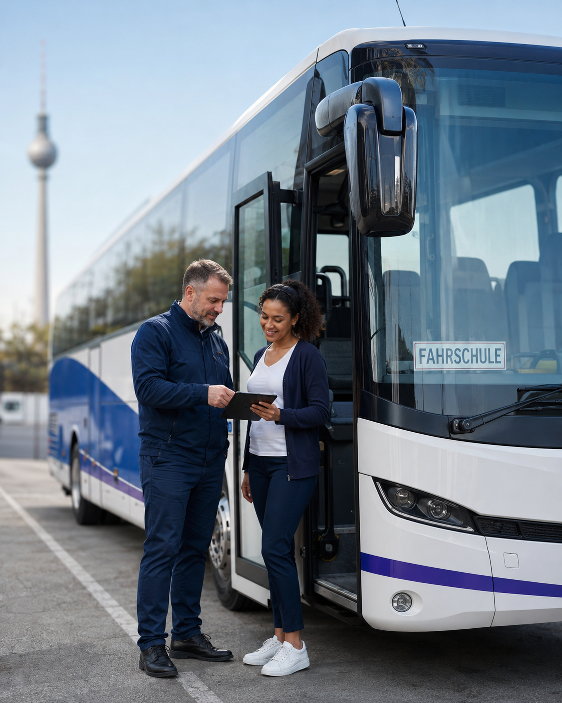 Geplante Busführerscheinausbildung Klasse D und DE in Berlin