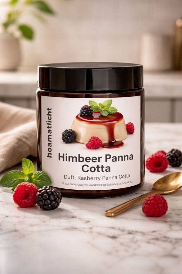 Himbeer Panna Cotta