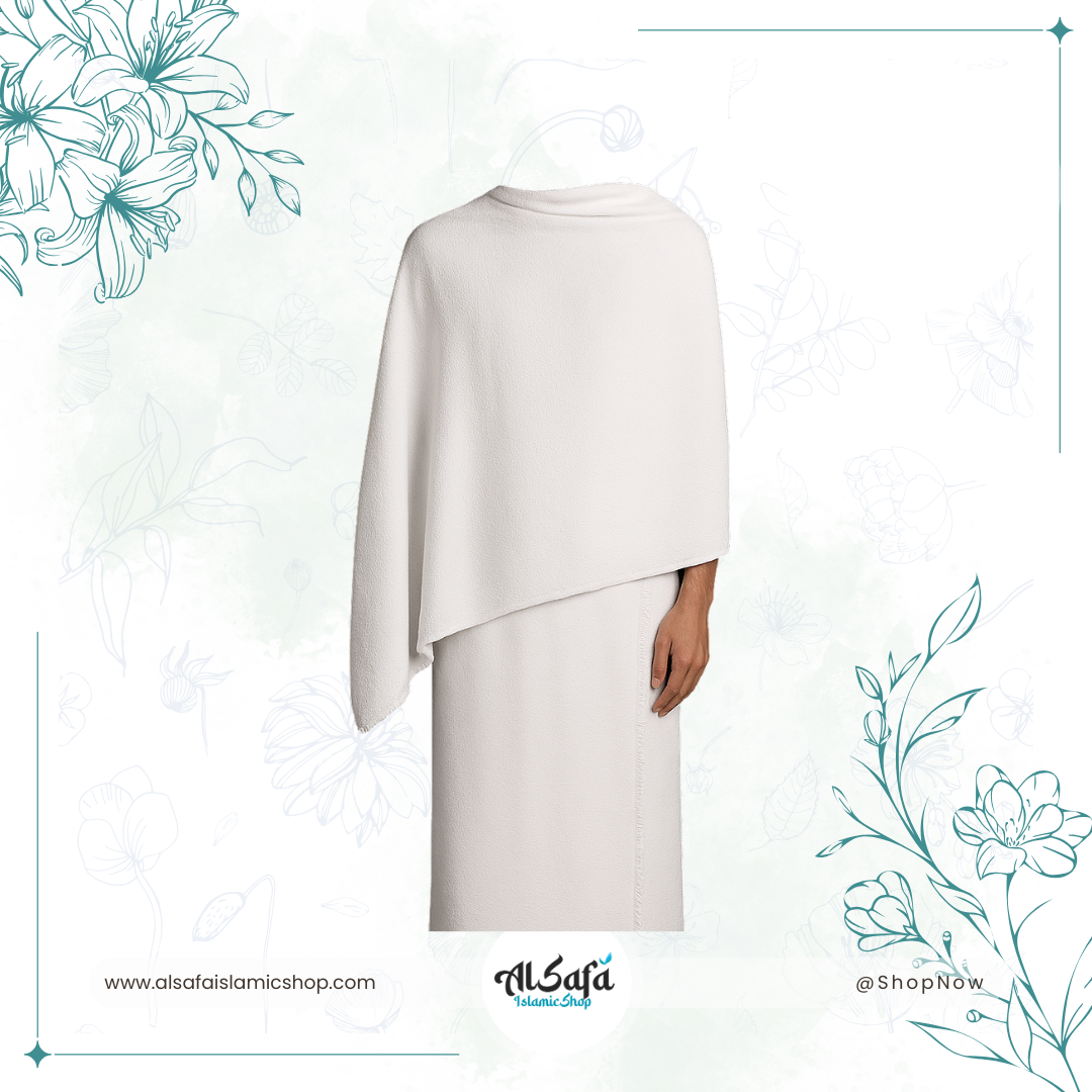 Premium Cotton Ihram Set for Hajj & Umrah – Child (Age 7-12 years))