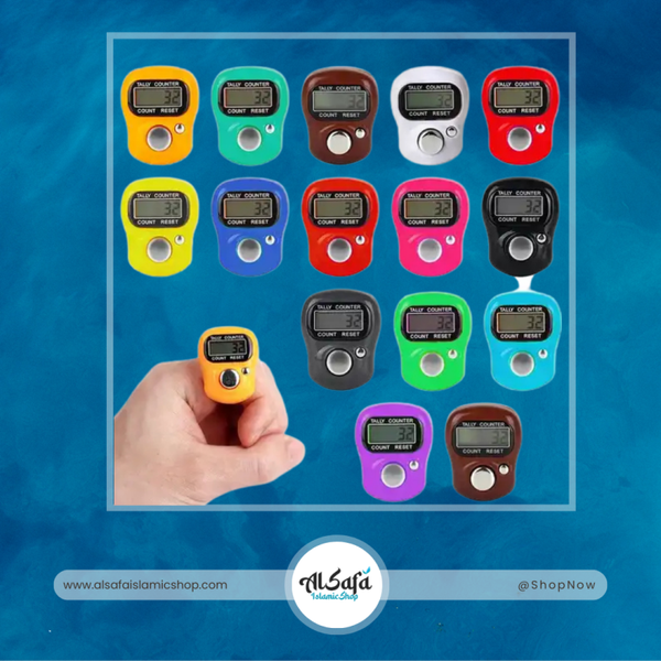 Digital Finger Ring Tasbeeh Counter – Electronic Tally Counter for Prayer & More