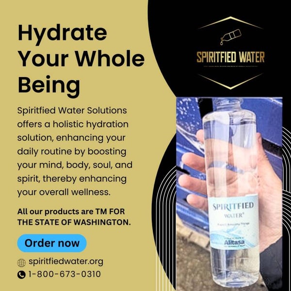 24 CASE SPIRITFIED WATER.