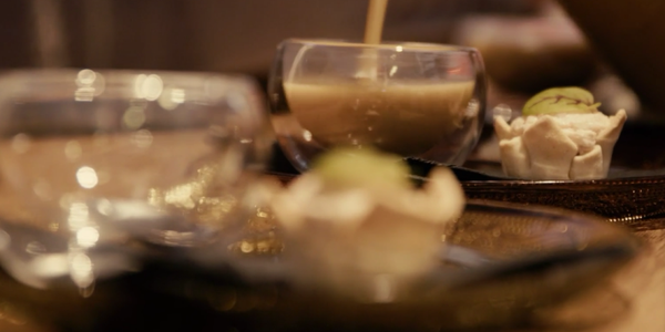 4 gangen seizoensmenu met aperitiefhapjes voor 2 personen (geldig : alle dagen).