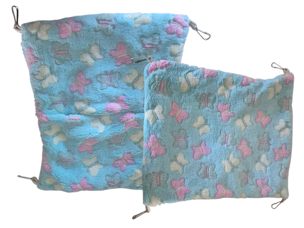 Inkruiphangmat fleece - Vlinders