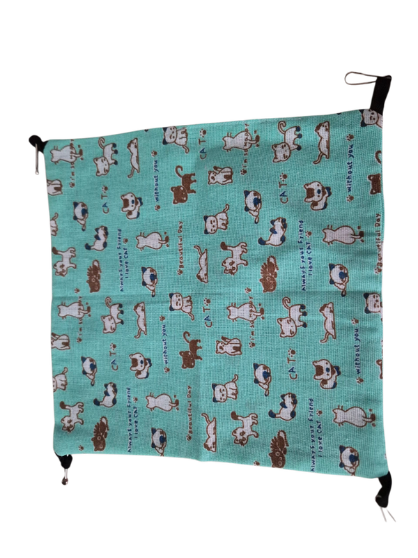 Katoenen vierkante hangmat