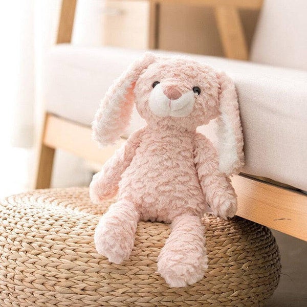 Doudou lapin rose