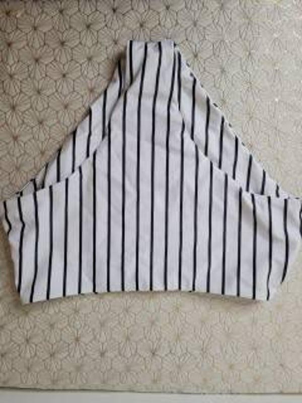 Maillot de bain noir et blanc