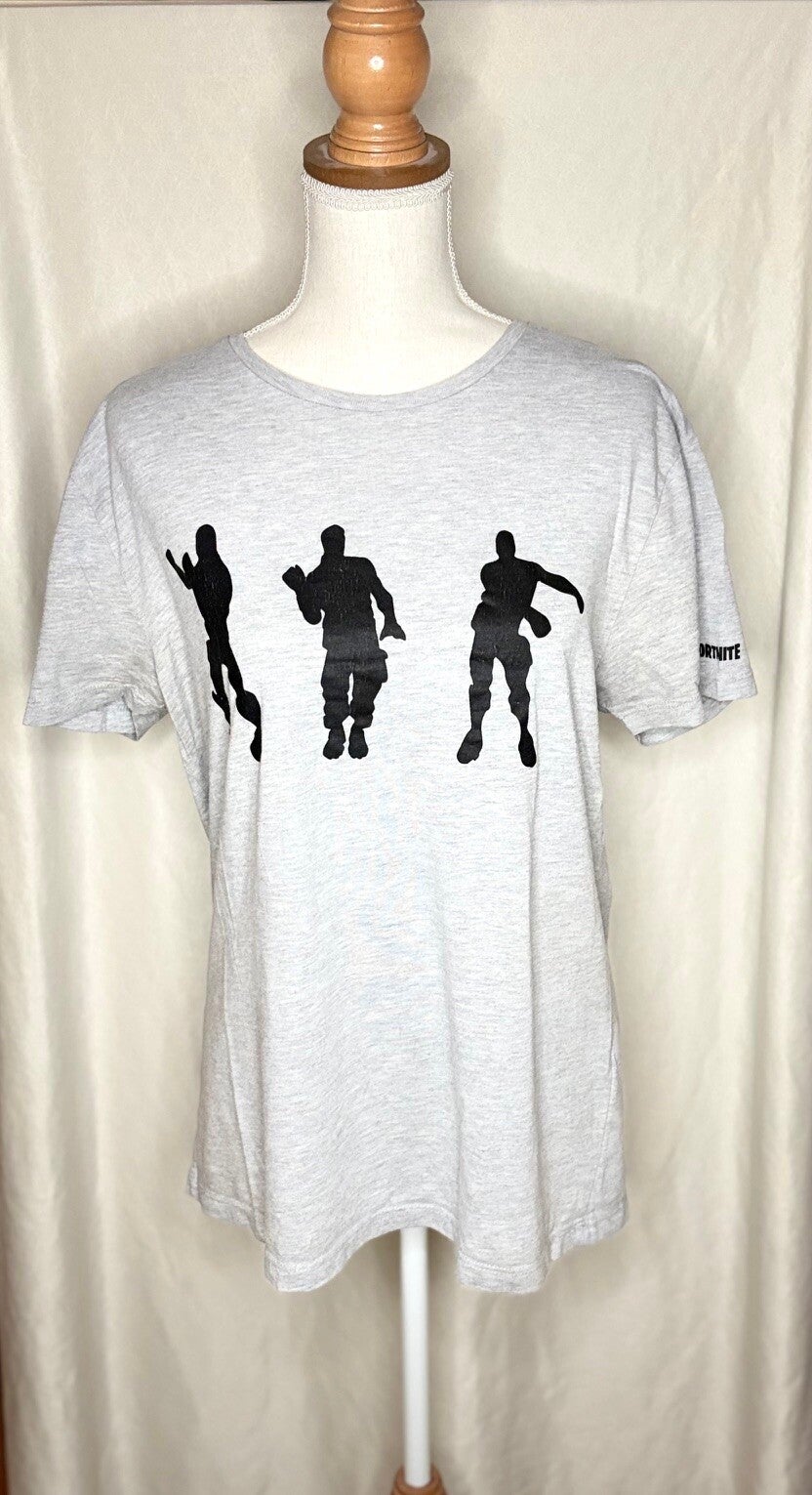 Tee shirt fortnite gris