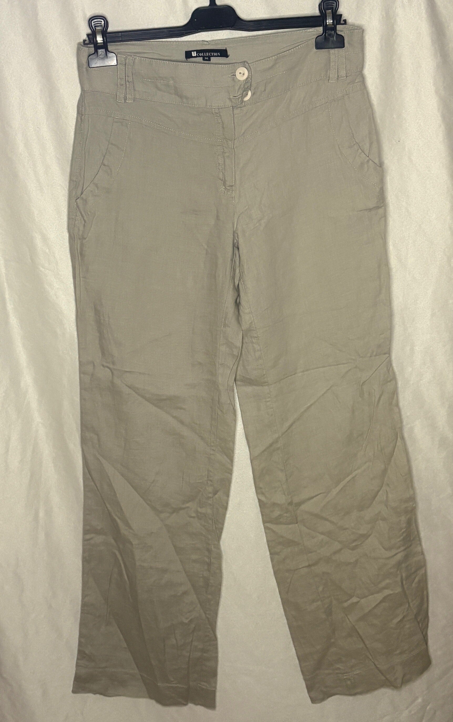 Pantalon Beige en lin