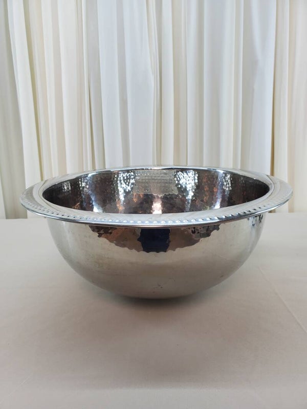 Jumbo Hammered Serving Bowl (Qty 1)