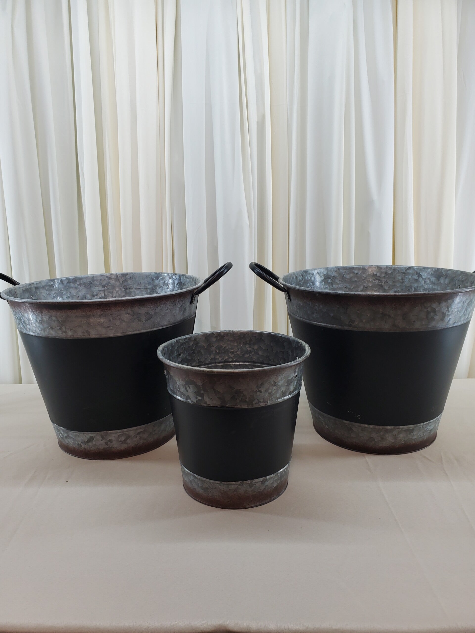 Galvanized Bucket Set (Qty 1)