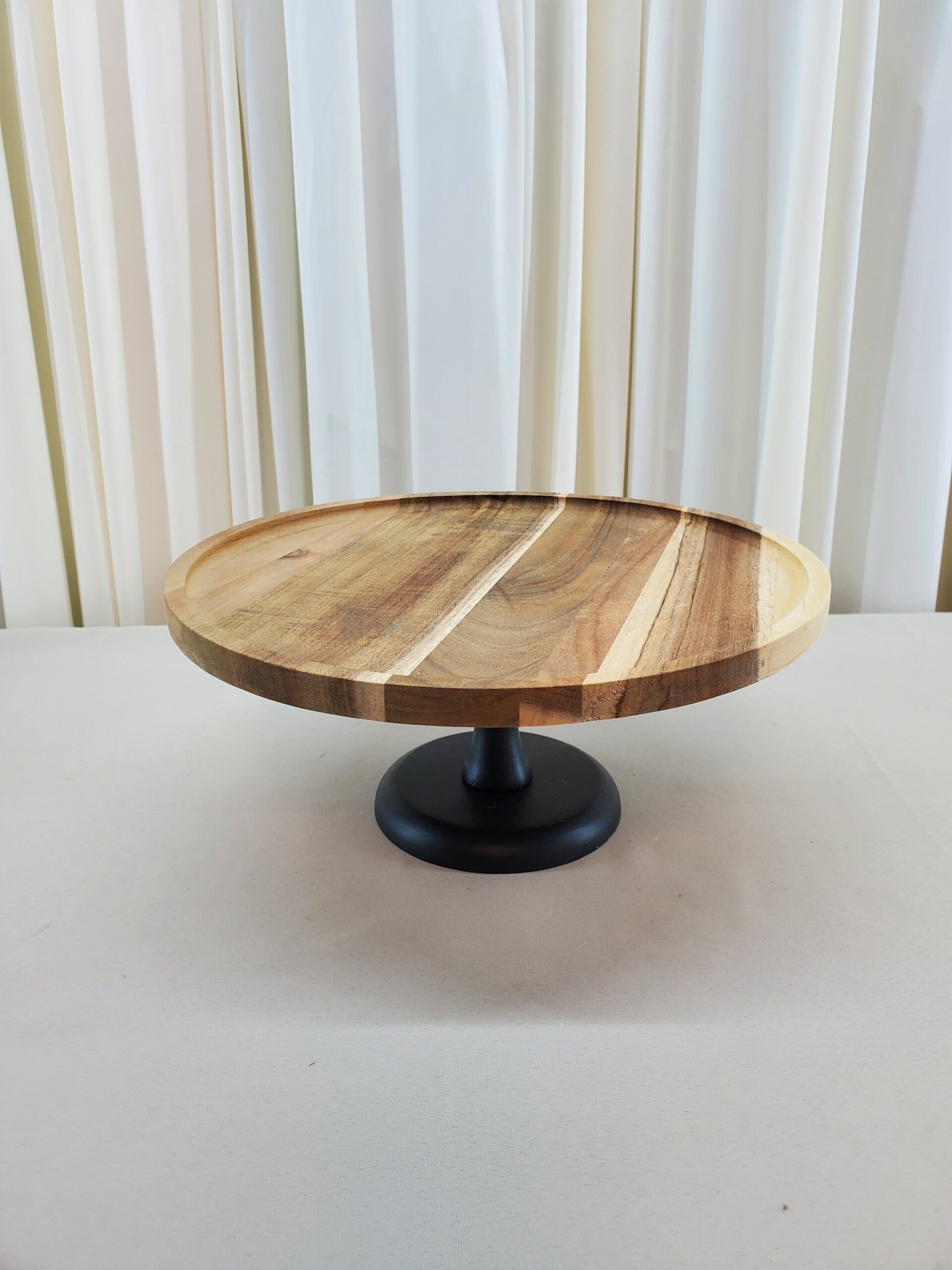 Wood and Black Stand (Qty 1)