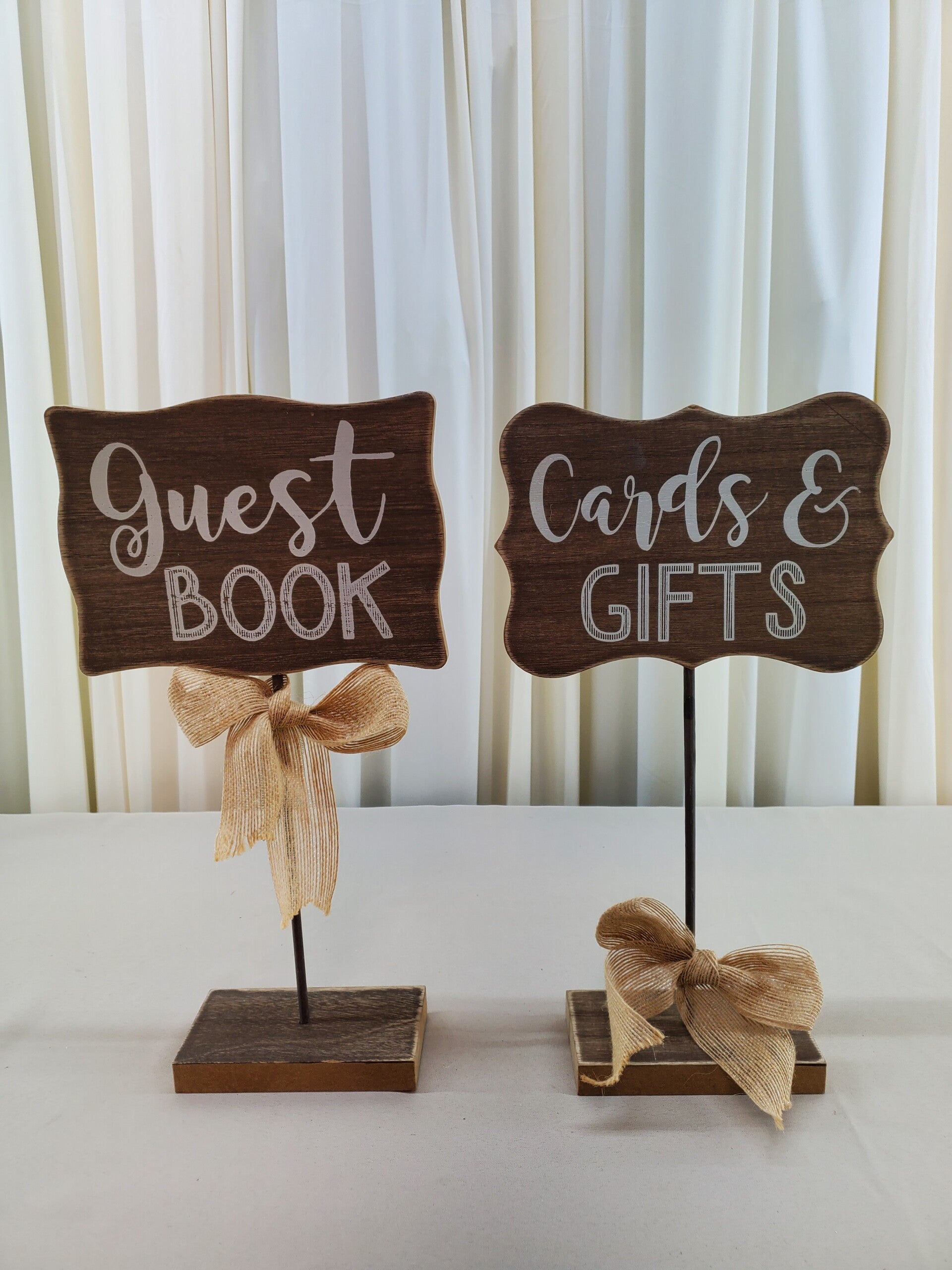 Rustic Wood Sign Set (Qty 1)