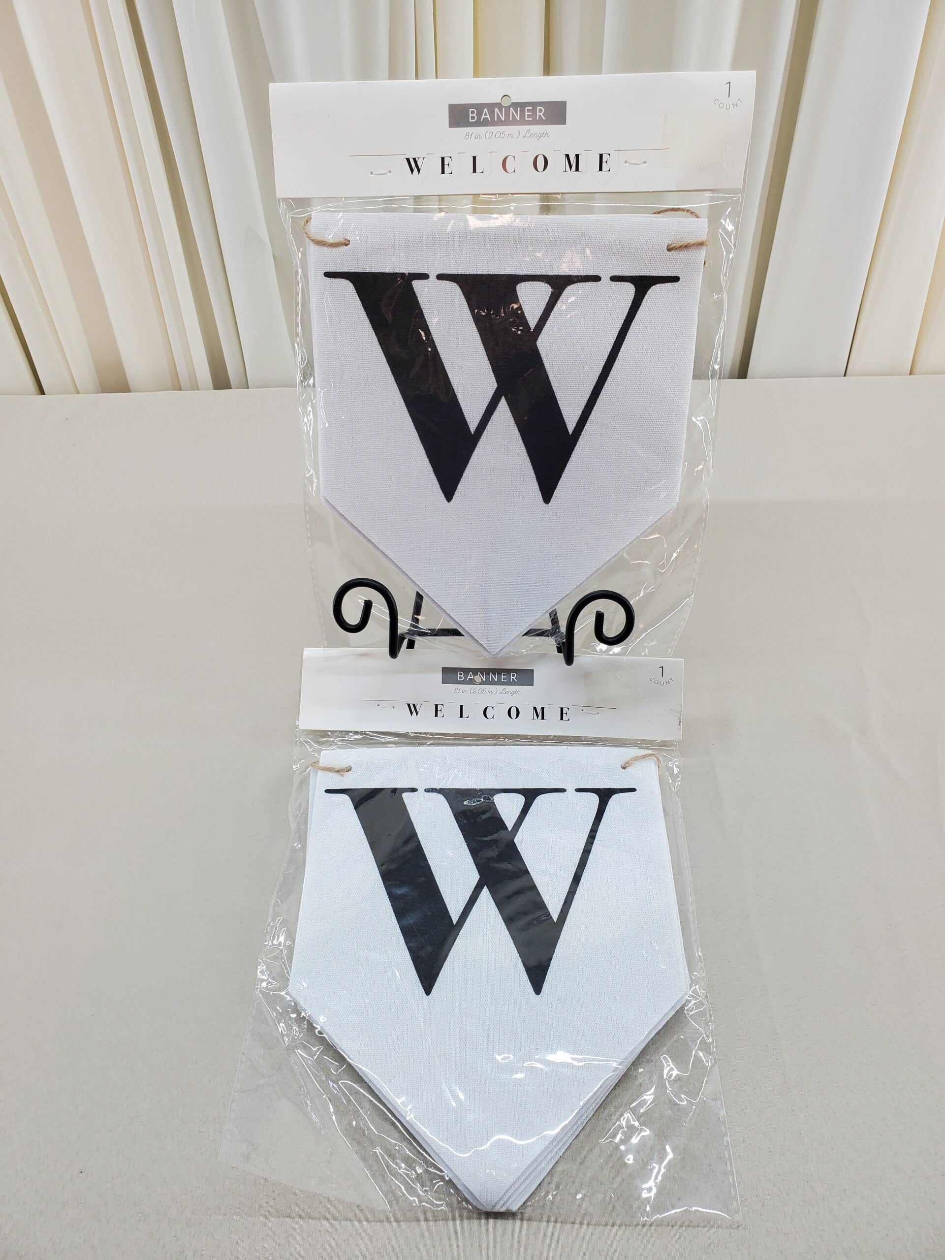 "WELCOME" Banner (Qty 2)