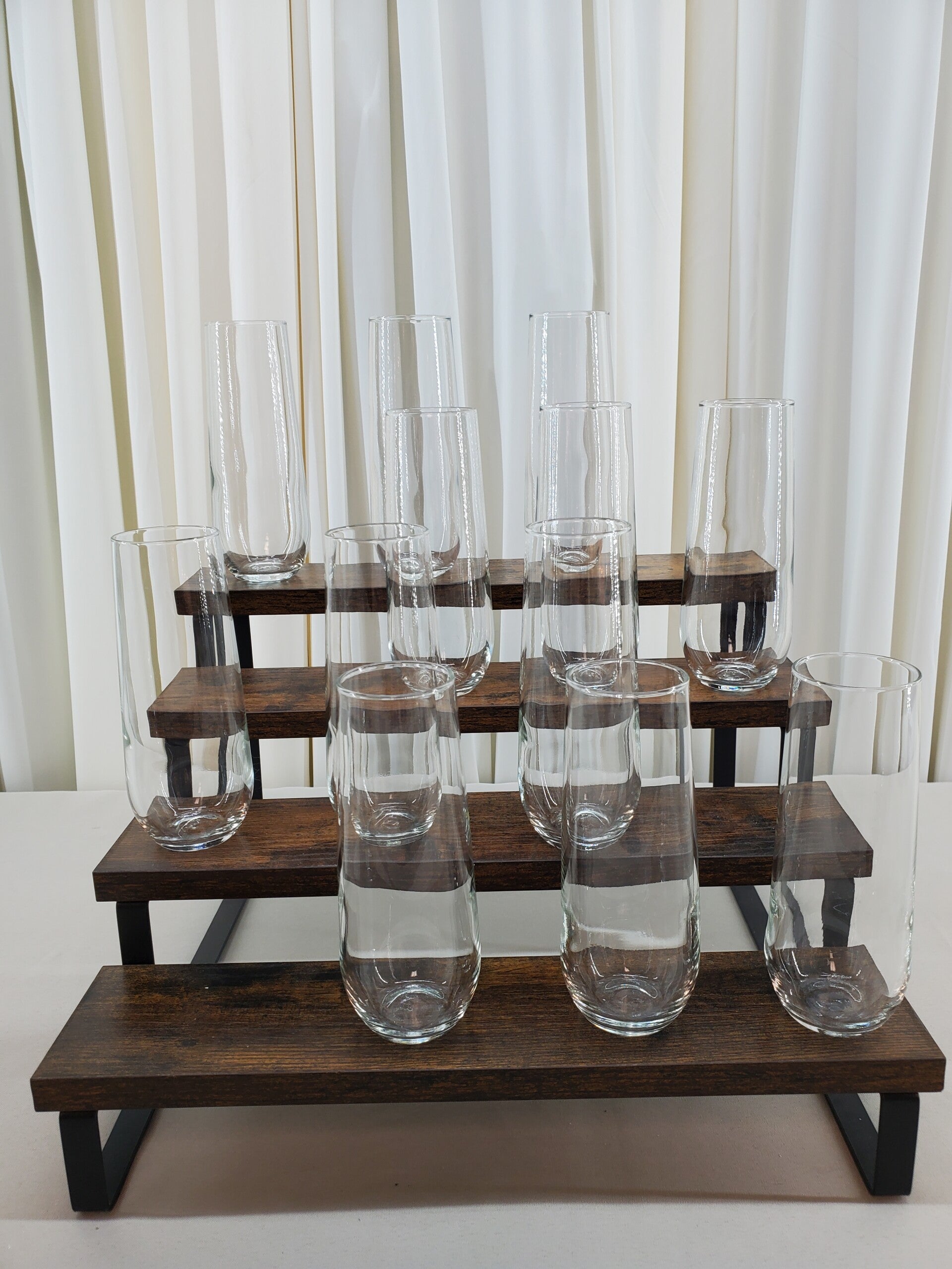 Mini Glass Vases (Qty 12)