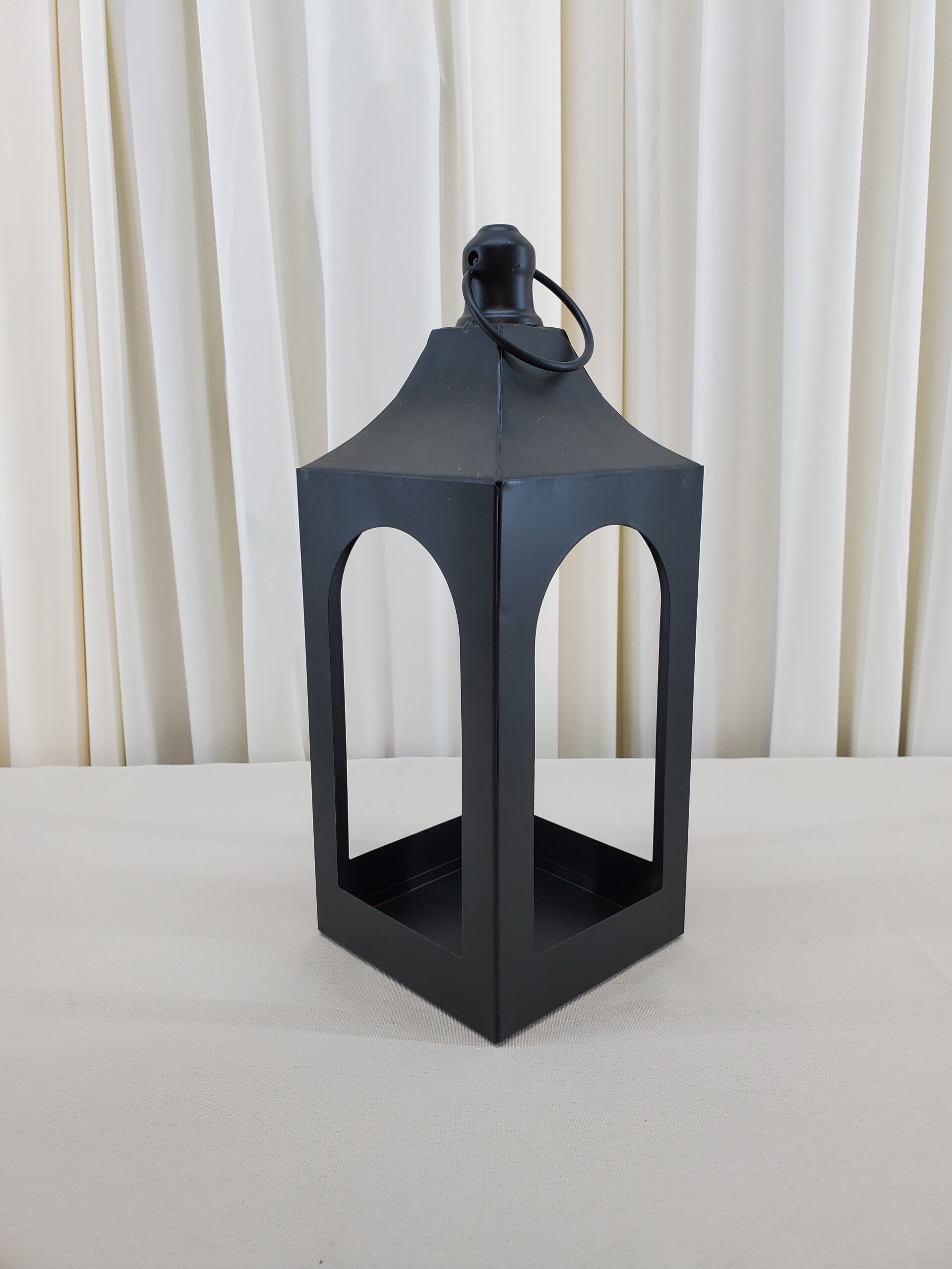 Black Metal Lantern (Qty 10)