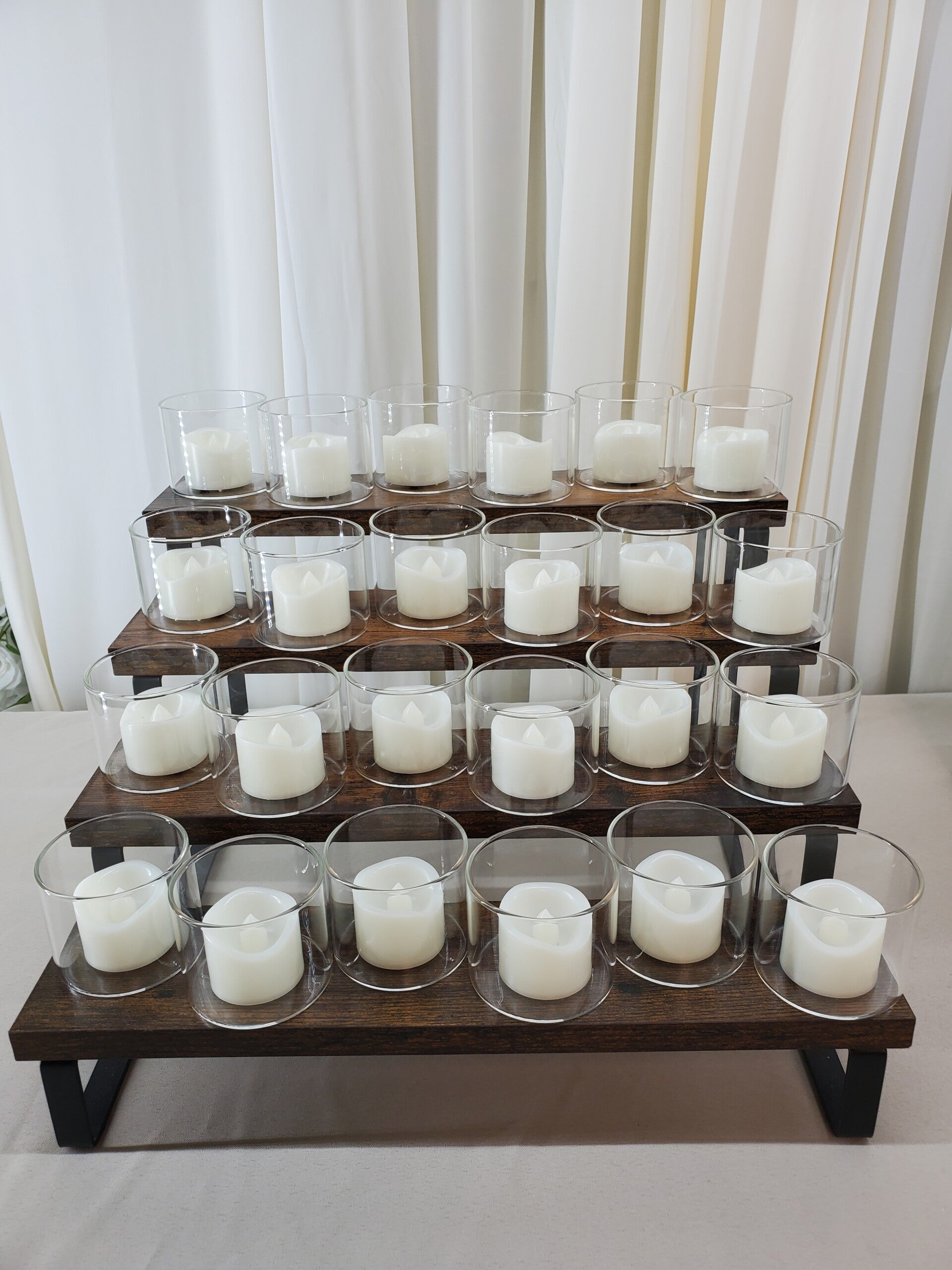 Glass Tealight Holder (Qty 24)