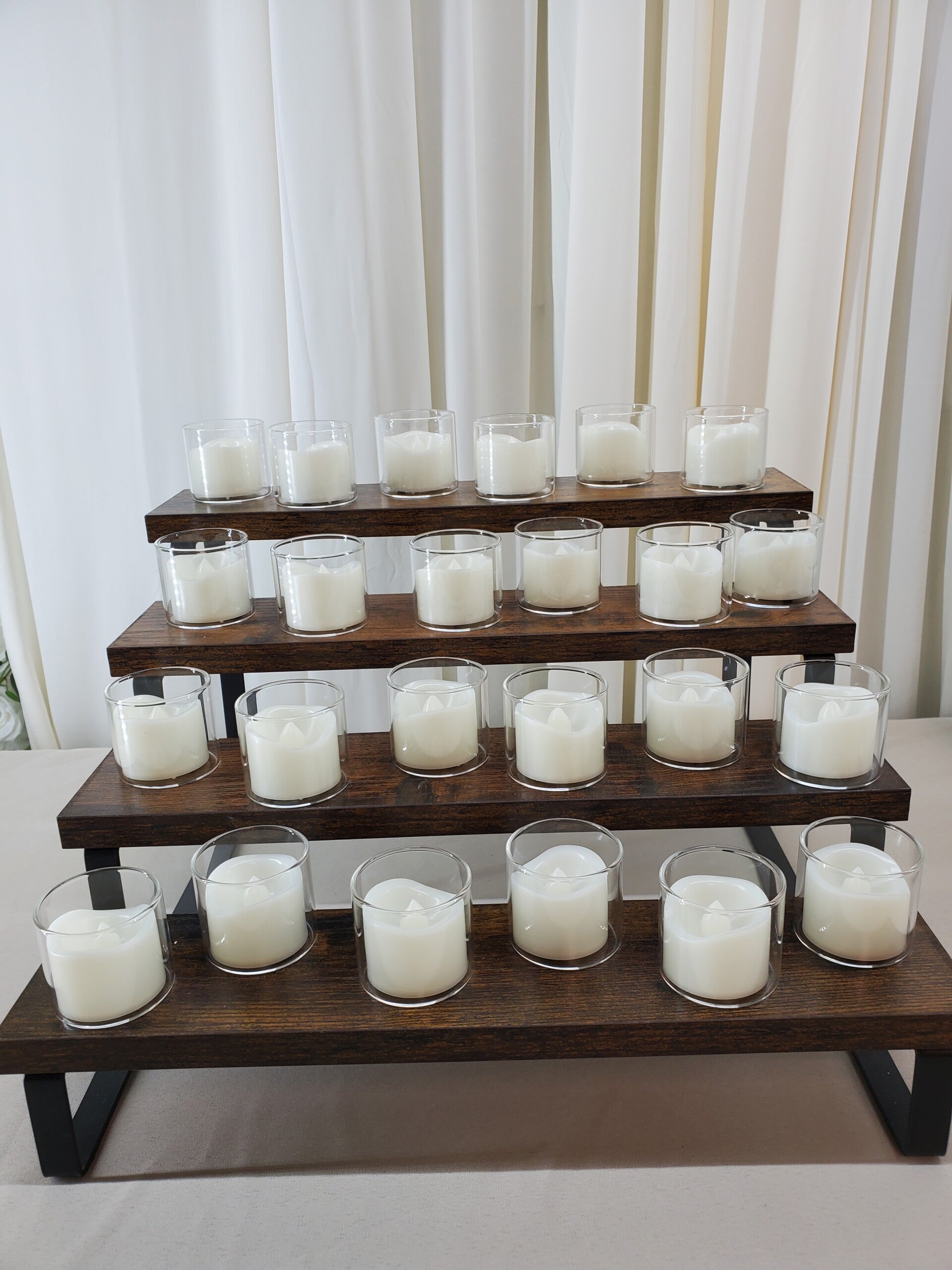 Mini Glass Tealight Holder (Qty 24)