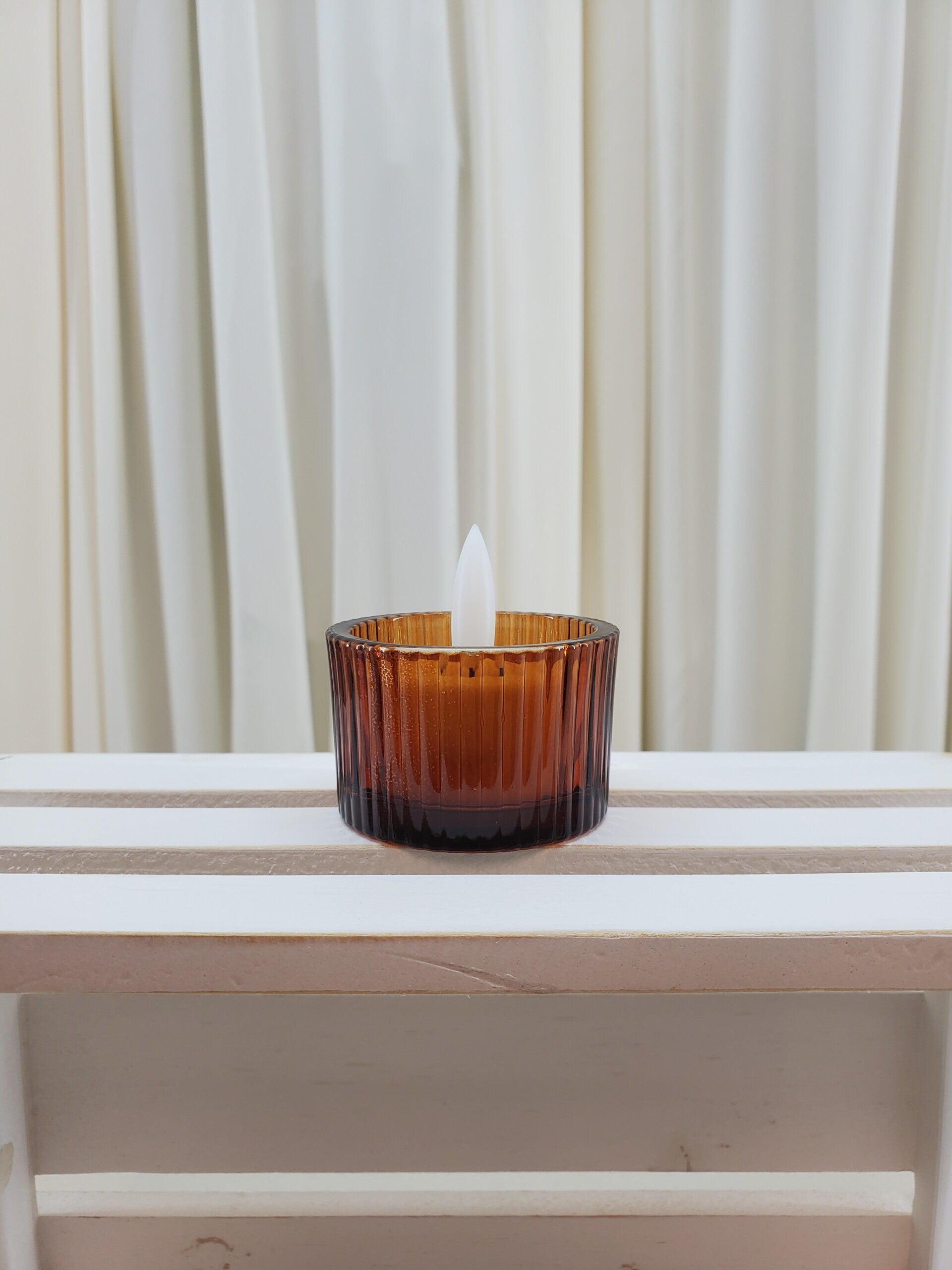 Amber Tealight Holder (Qty 30)