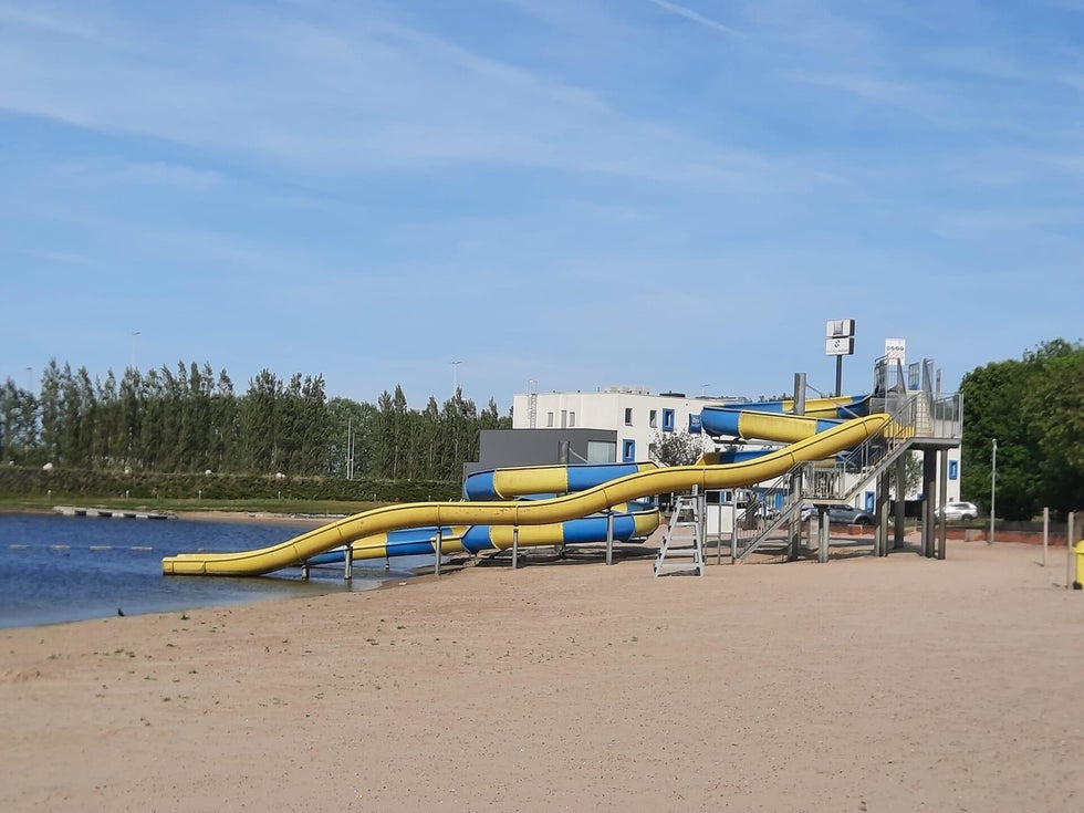 klein strand Jabbeke