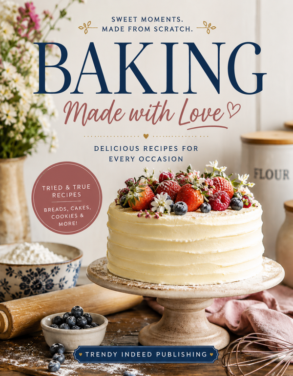 Baking Made with Love Cookbook | Delicious Recipes for Cakes, Cookies, Breads & Sweet Treats | Digital eBook