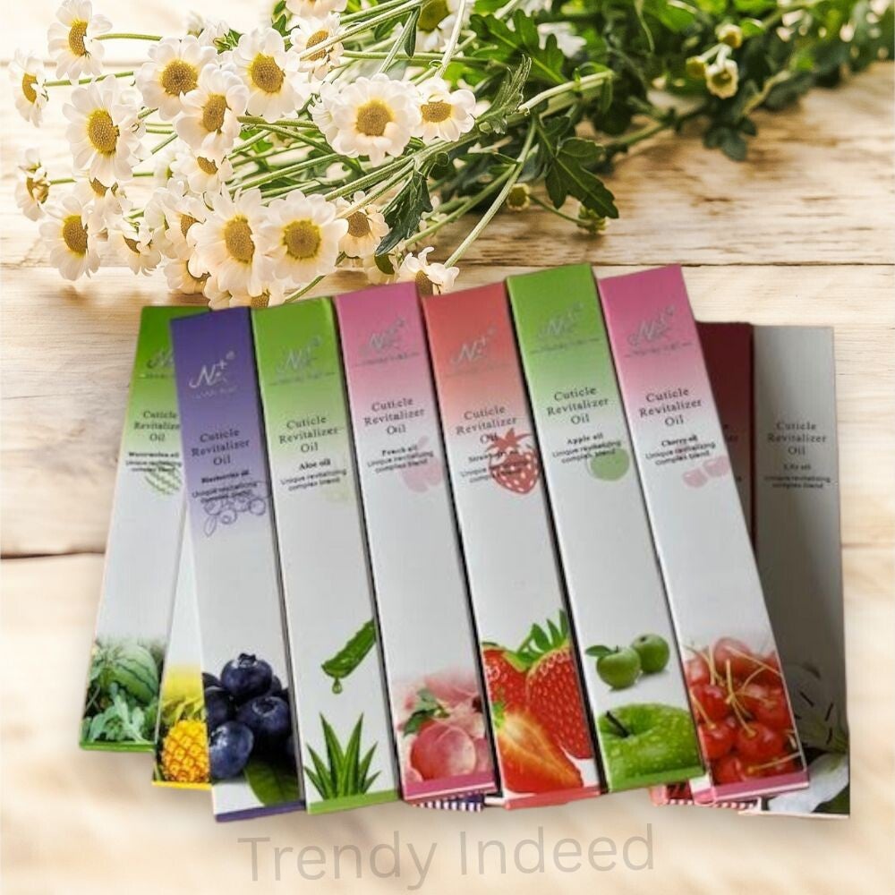 Revitalizing Nail Cuticle Oil Treatment with Nail Nutrition Pen - Softens Dead Skin and Nourishes Nails
