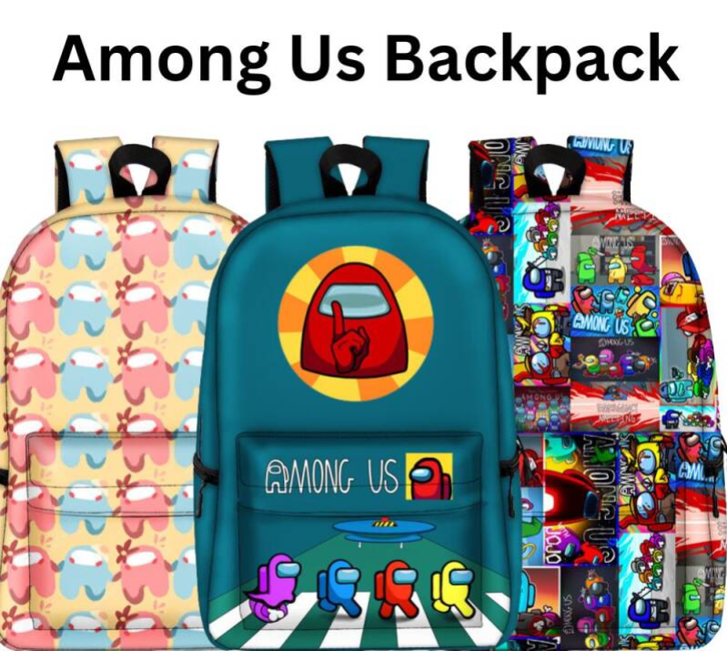 Impostor-Inspired Primary School Backpack | Fits A4 | 47cm Durable Bag
