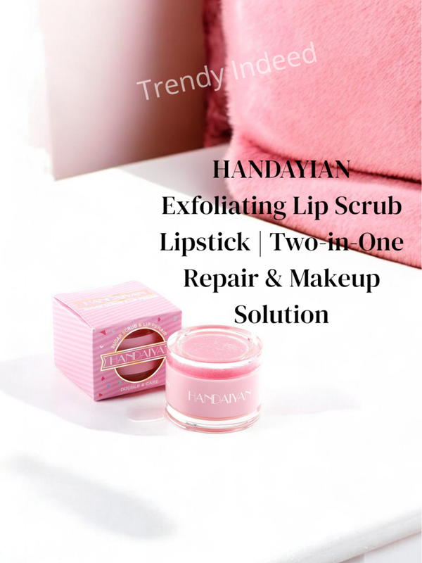 Handaiyan Sugar Scrub & Lip Repair | 2-in-1 Lip Mask & Exfoliating Scrub for Smooth, Hydrated Lips
