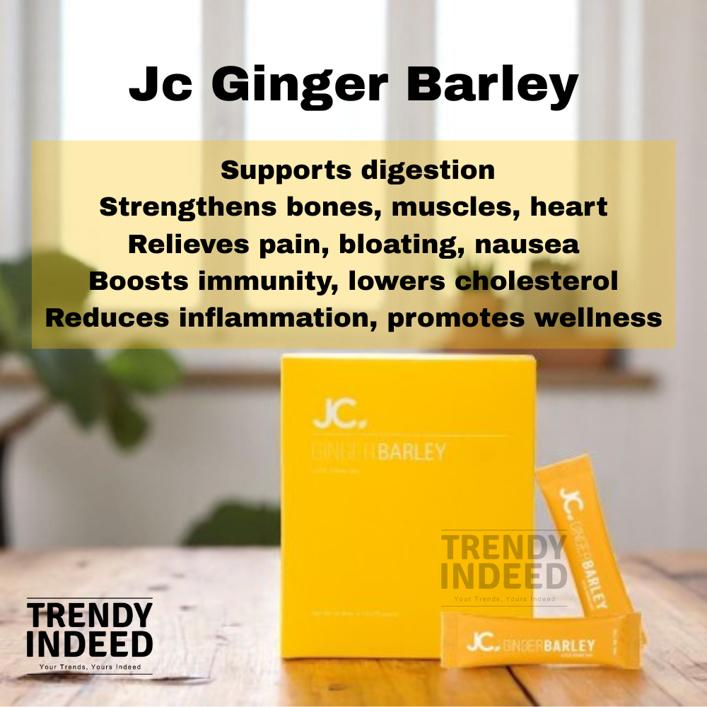 JC Ginger Barley – Refreshing Digestive Boost & Wellness Support (10 Sticks)