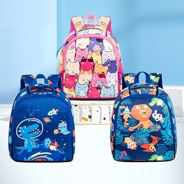 Kindergarten Schoolbag for Kids | Preschool Backpack for Boys & Girls | 3–6 Years Old Double Shoulder Baby Bag