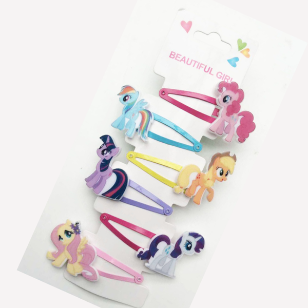 My Little Pony-Inspired Hair Tie Set | Cute Hair Accessories for Girls