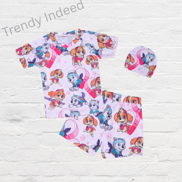 Fun Pup-Themed Children’s Swimsuit – Paw Patrol Style Swimwear
