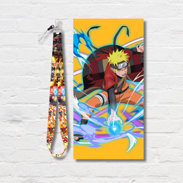 Multi-Functional Naruto Inspired Lanyard | Ideal for Mobiles, Keys, and Cards