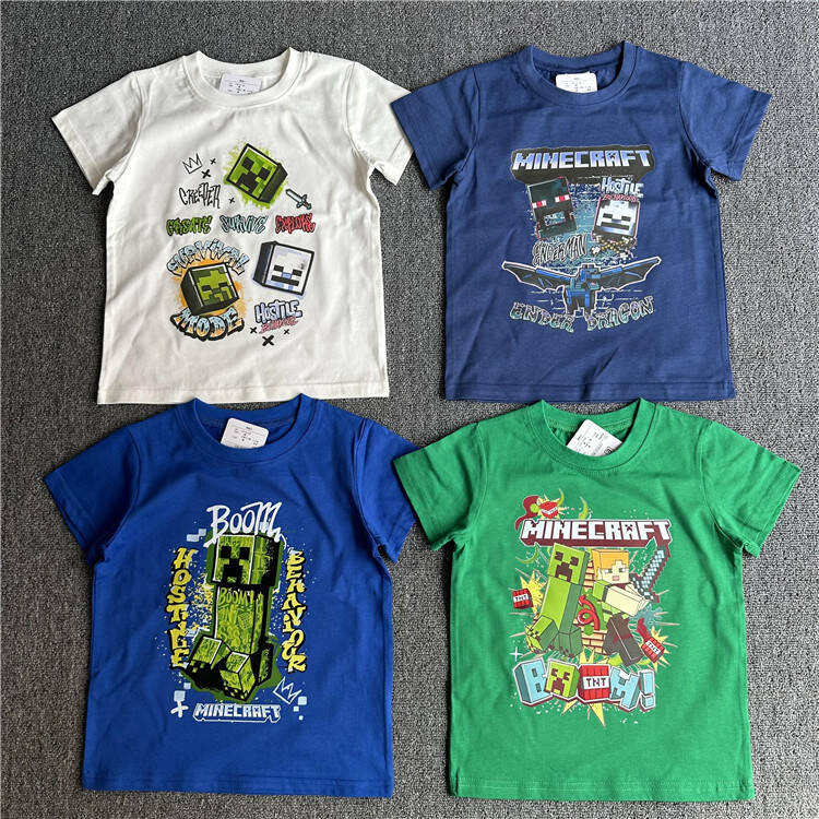 Pixel Craft -Inspired Ender Dragon Graphic T-Shirt for Kids | 100% Cotton Tee for Ages 3–12