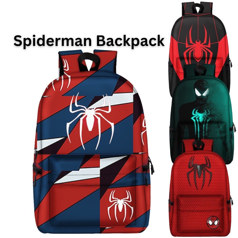 Spiderman-Inspired Backpack | Kids’ School Bag for Primary Level